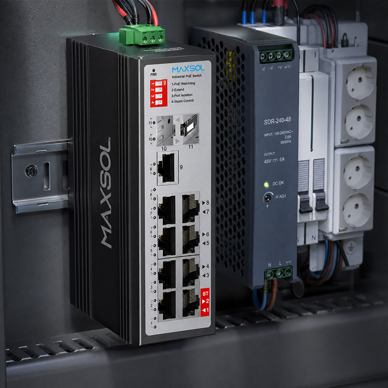 Commutateur PoE++ 802.3bt 90 W : bien le choisir