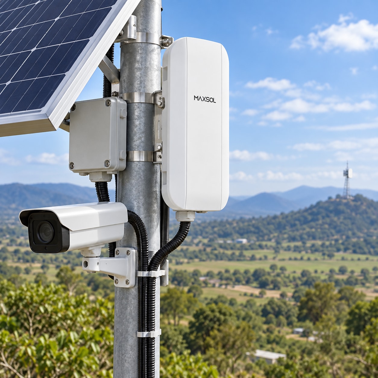 CPE sans fil directionnel Maxsol CPE295 avec antenne MIMO intégrée