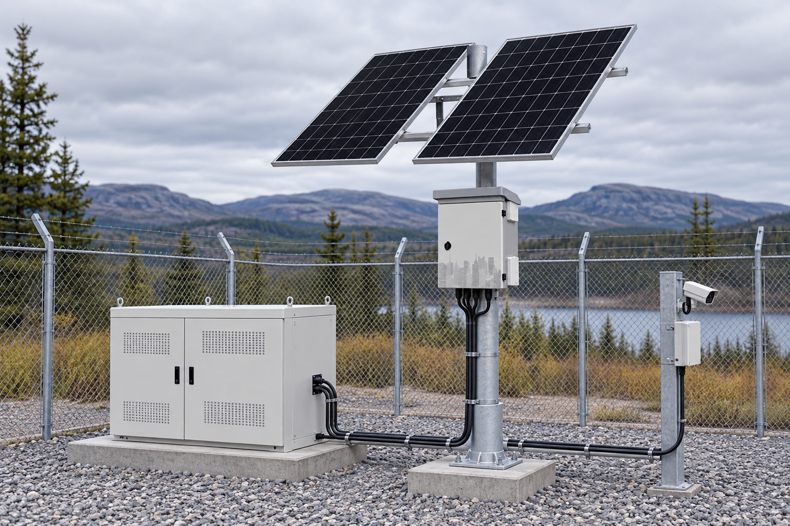 Système solaire Maxsol CS400150 avec deux modules solaires de 200 W, batterie LiFePO4 12,8 V 150 Ah et coffret de commande