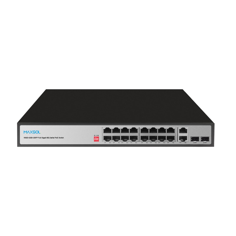 Commutateur PoE Gigabit non administrable longue portée, 16 ports, 200W