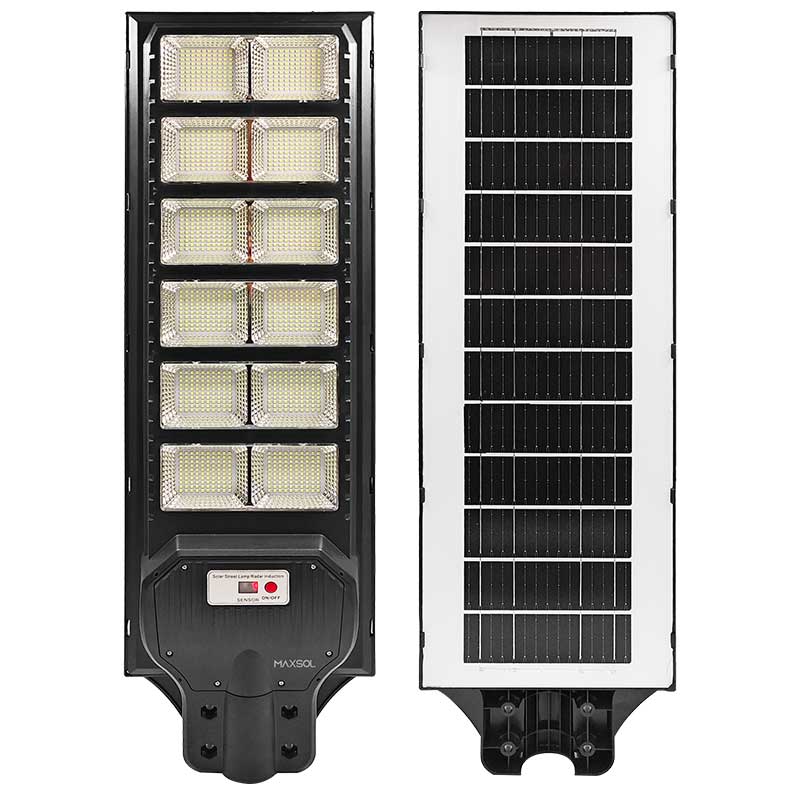 Système de lampadaire solaire tout-en-un 18W