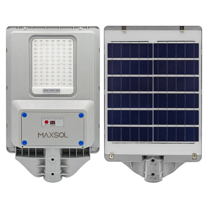 Lampadaire solaire LED intégré 20 W IP65
