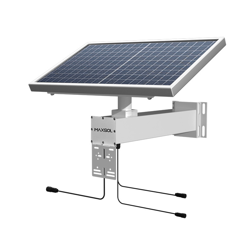 Système solaire 30W pour vidéosurveillance industrielle