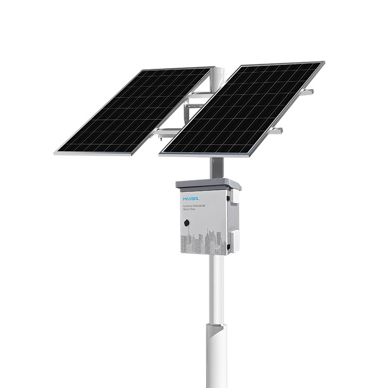 Système solaire 400W pour vidéosurveillance industrielle