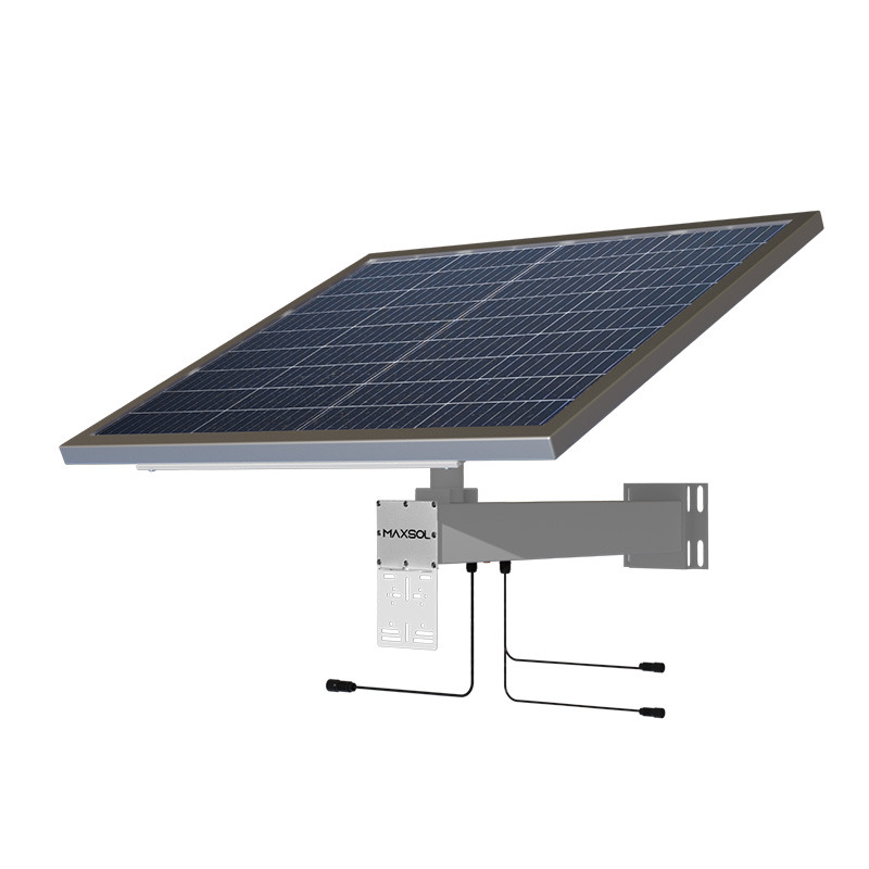 Système solaire LiFePO4 120W 60Ah pour CCTV