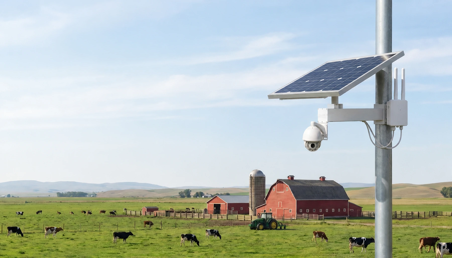 Système d’alimentation solaire pour vidéosurveillance