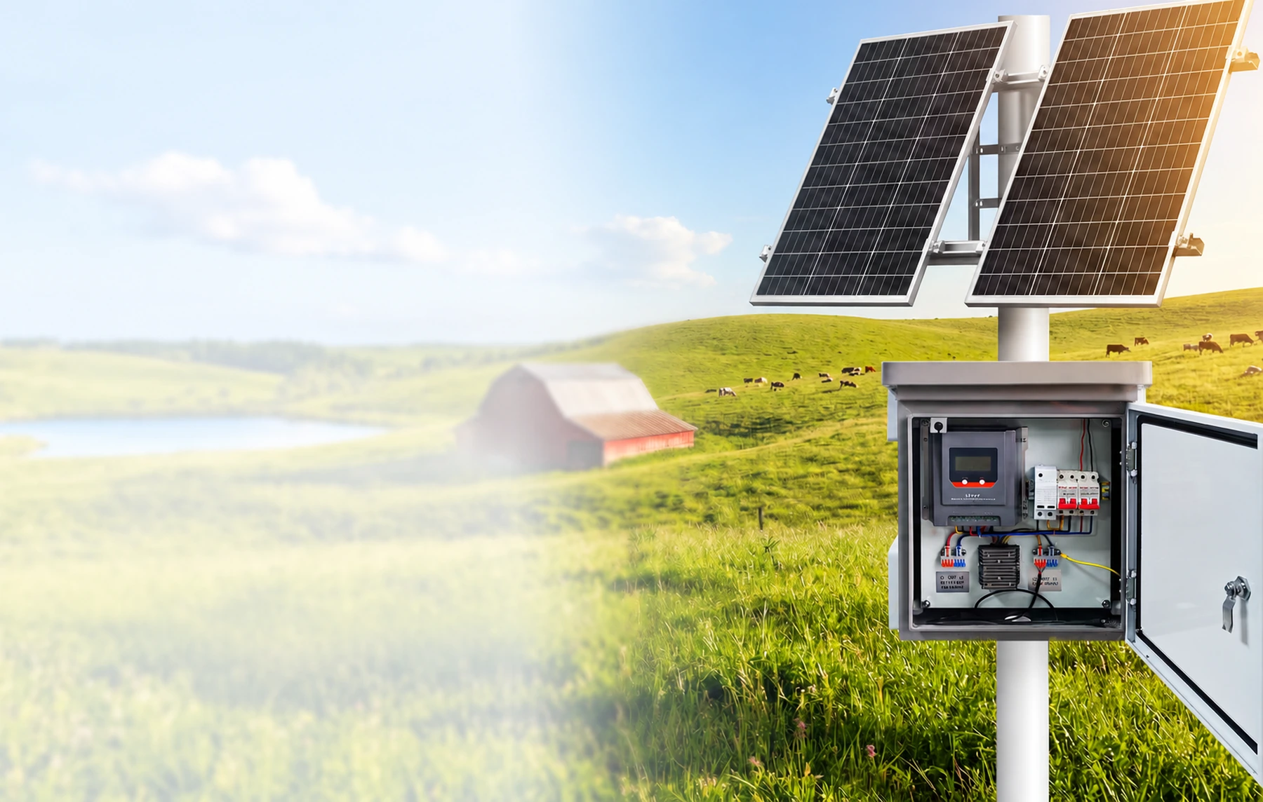 Système solaire intégré de grande capacité