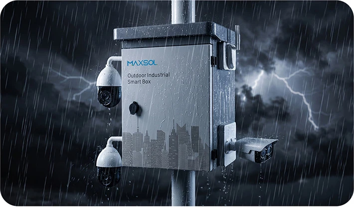 Protection IP65 contre les intempéries