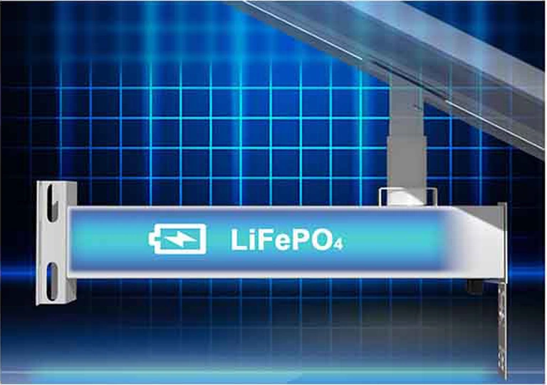 Boîtier LiFePO4 pour une réserve solaire prolongée