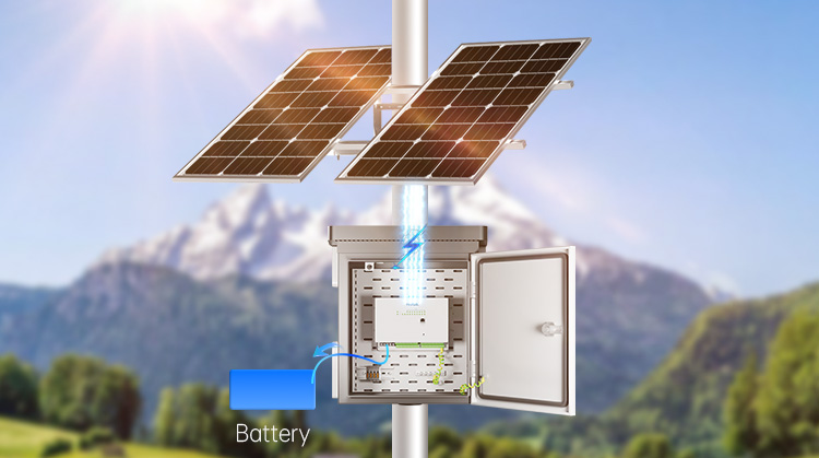Contrôleur solaire intégré 20A