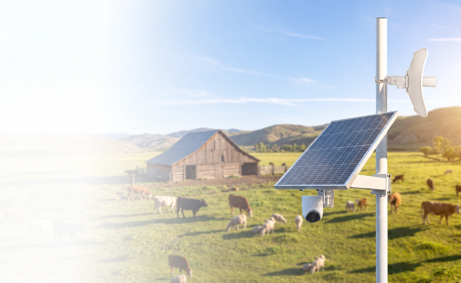 Alimentation solaire pour CPE sans fil